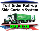 Turf Sider Roll-up Curtain System for Sod Grass