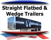 Straight Flatbed & Wedge Trailers